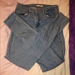 levis skinny jeans long / tall